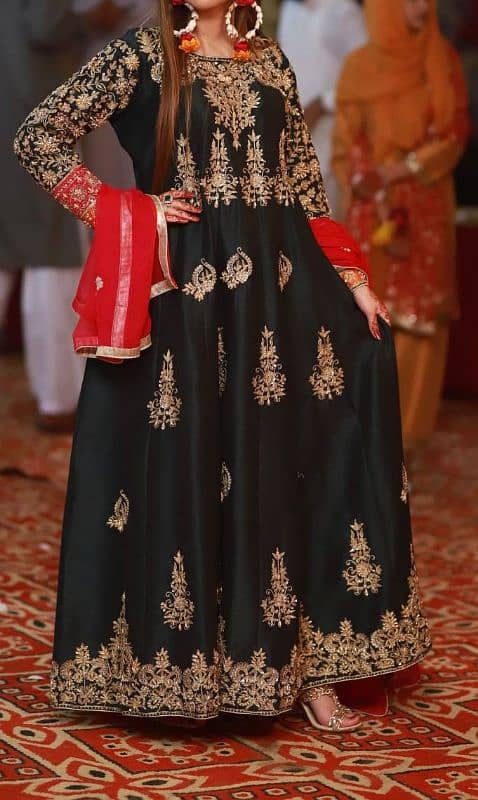 Party dress/formal dress/nikkah dress/fancy maxi/long frock/bridal 6