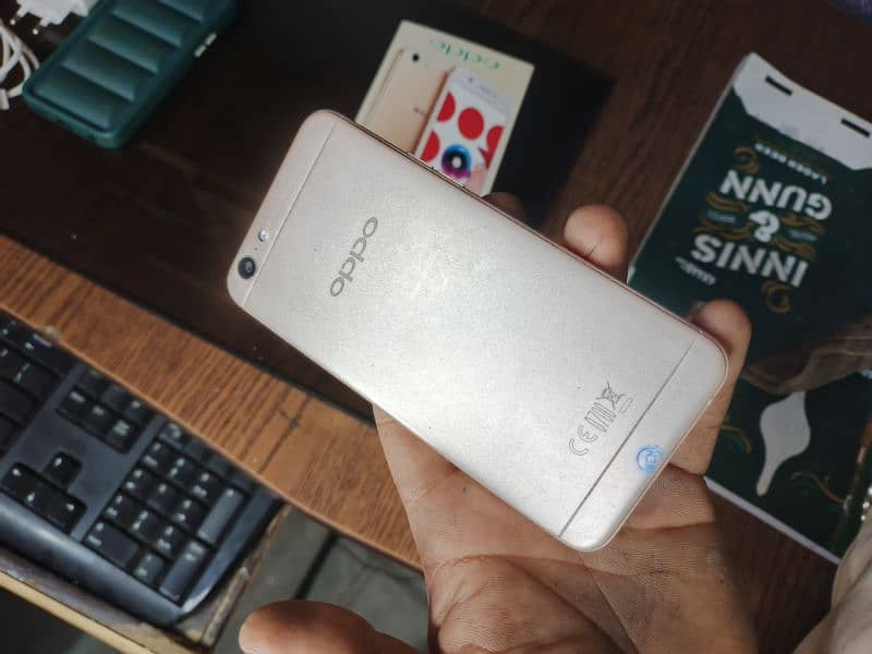 Oppo a57 with box and Charger 5