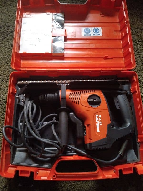 Hilti Drill and Hammering 0