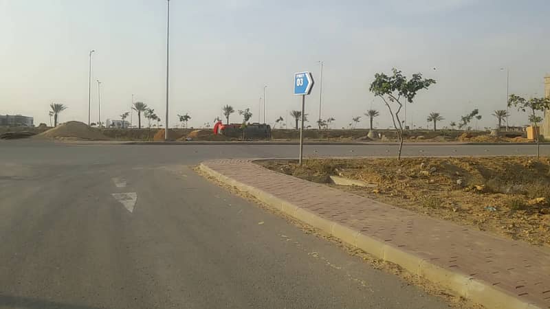 272sq yd plot in Precicnt-6 FOR SALE. Most developing precicnt of BTK near Bahria Heights 32