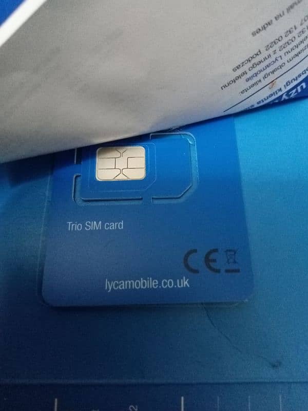 LYCA MOBILE SIM CARD LONDON 1