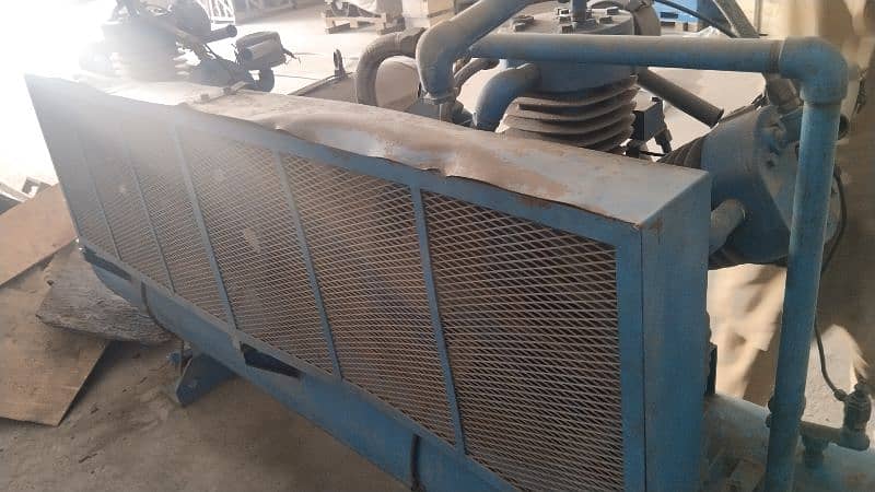 Air Compressor Meiji Japan Water Cooled 0