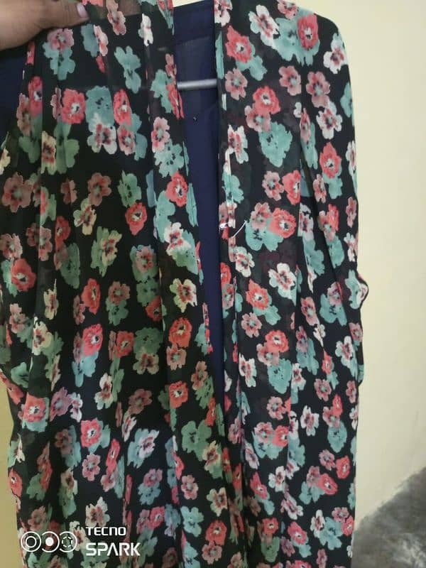 Double layer Abaya for sale 3