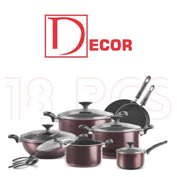 16 pcs Non stick pan set - Magno Decor [box packed] 1