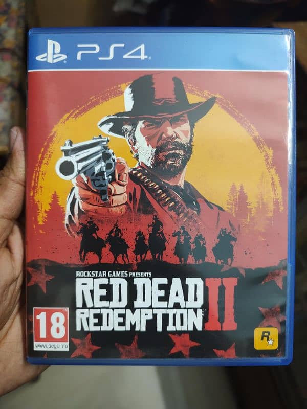 RED DEATH REEDEMTION 2 NEW PS4 2 DISC 0