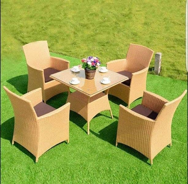 4 seater Rattan sofa set 11