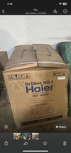 haier chest freezer