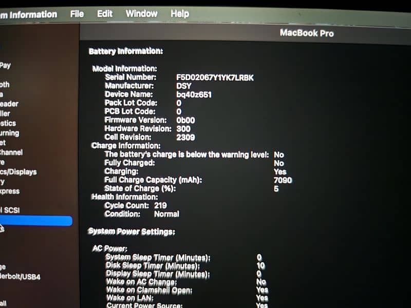 Apple Macbook Pro 16" 2019 64GB 2TB 8GB (Read ad details) 7