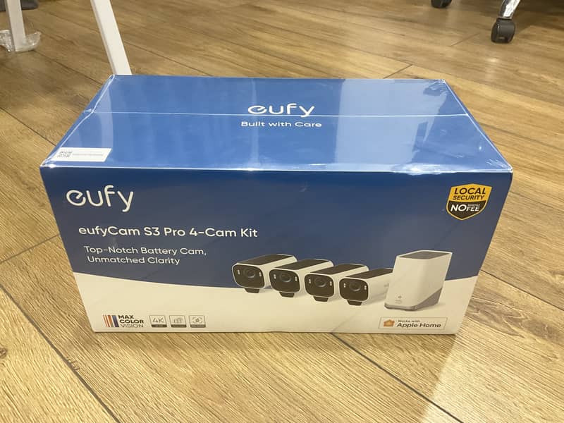 eufyCam S3 Pro 4-Cam Kit (4k Security Camera) 0