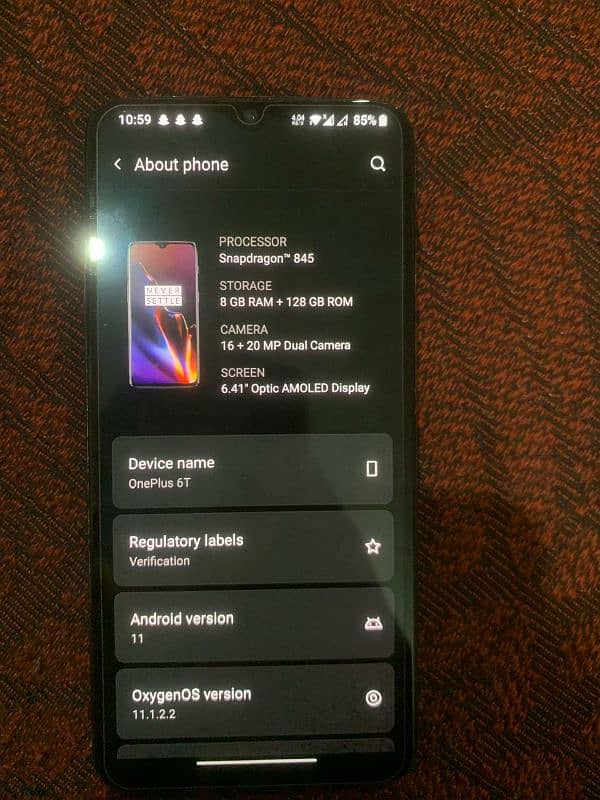 OnePlus 6t 1