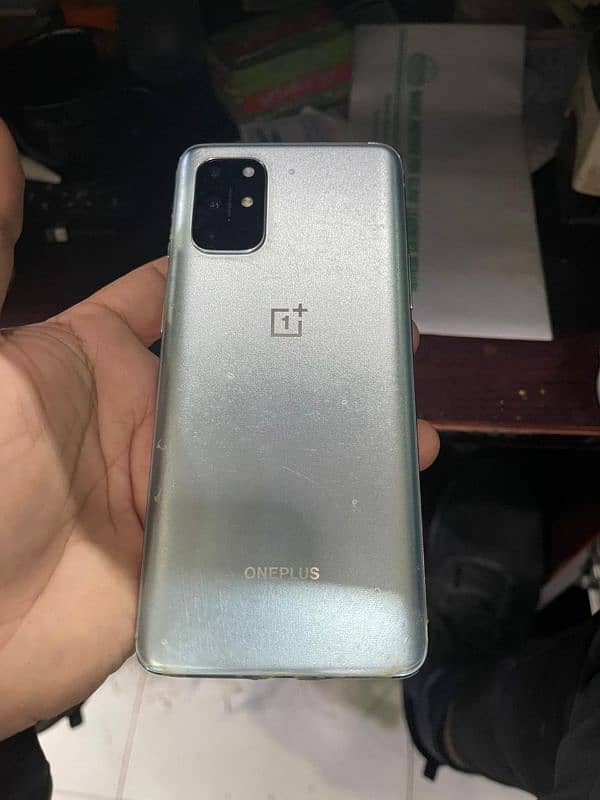 OnePlus 8T 8gb 128gb with 4 green lines 2