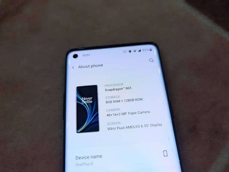 OnePlus 8 Dual sim Minir Crack 2