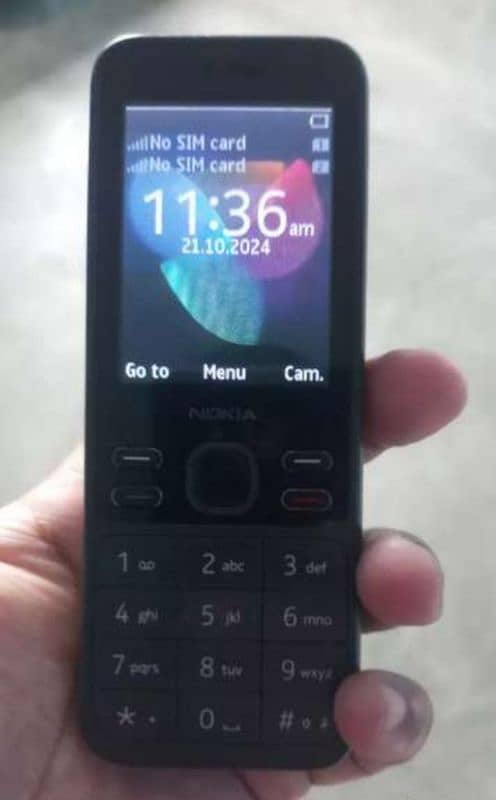 Nokia 150Mobile ofshal PTA Approved dul sim god condition long Bettery 1