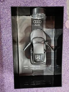 Audi r8 diecast model with Showcase box have Light