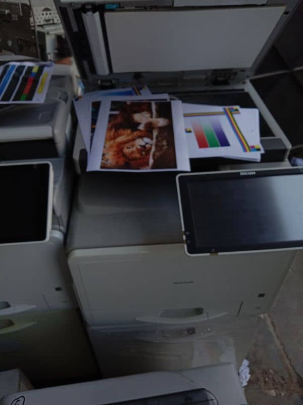 Ricoh MPC 307SP Reconditioned  Color Copier MFP Introductory Price 5