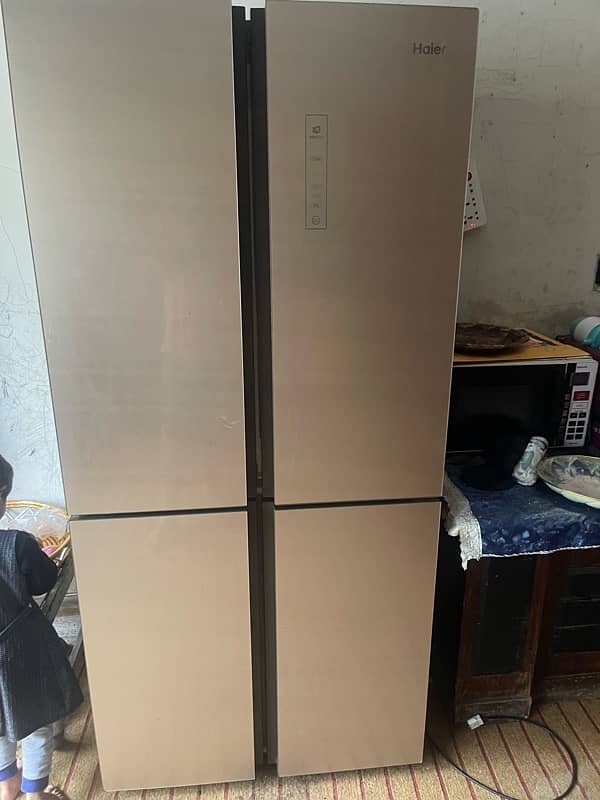 refrigerator four door brand new condition 1