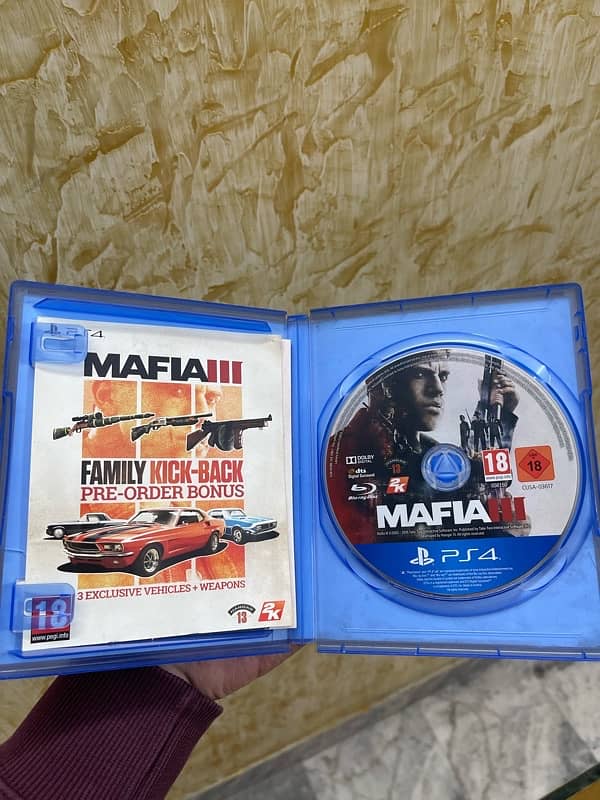 Assassin Creed Origins , Mafia 3 Ps4 Cd 3