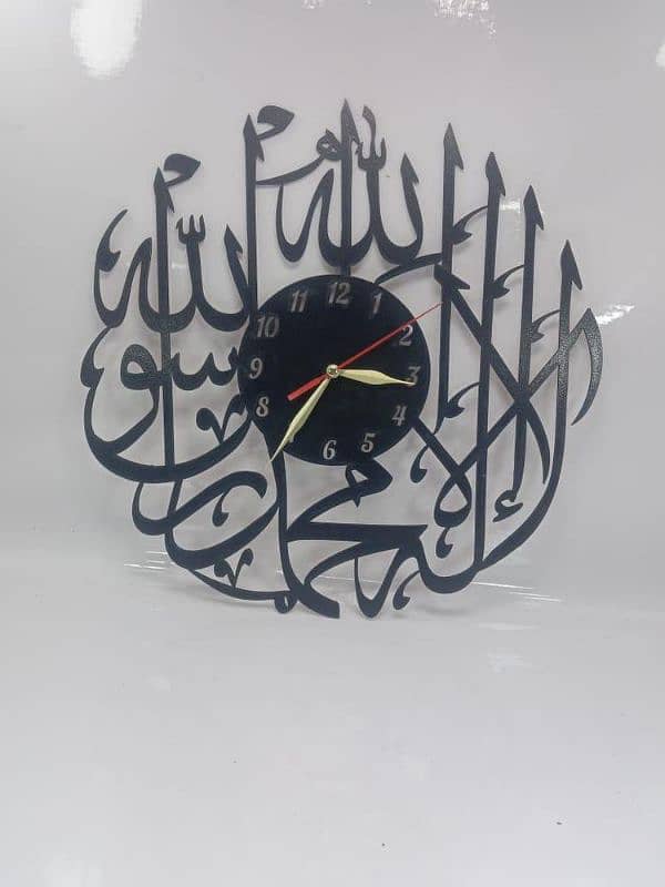 1 pc Islamic  wall clock 1