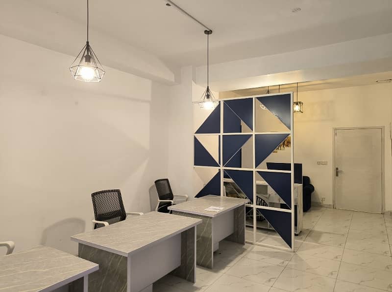 Fully Furnished Independent Office Floor Alhafeez Executive Gulberg 2