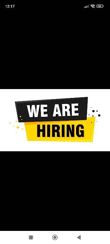 Female Customer Services Representative Required in Township Lahore