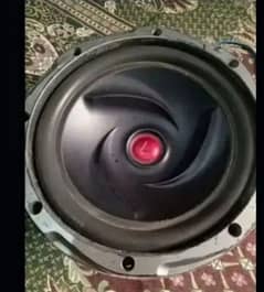 double coils woofer Kenwood 13 days used ha