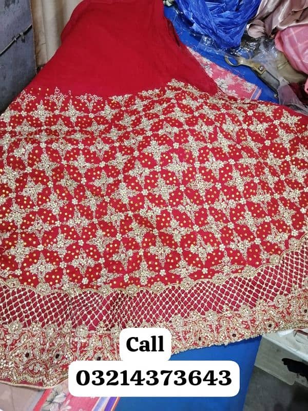 Bridal lehenga and maxi one time used 0