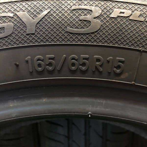 4Tyres set 165/65/R/15 Toyo Nanoenergy 9/10 Condition 4