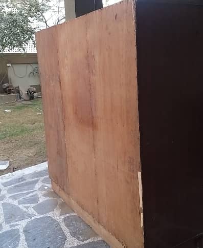 3 door wardrobe full wood 3