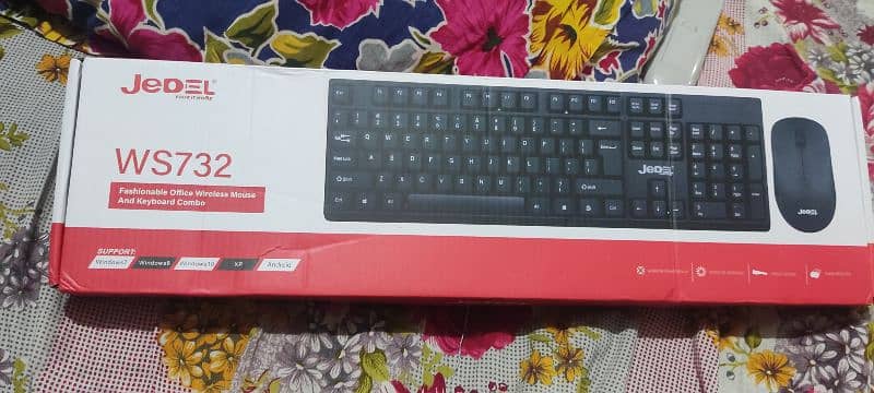 WS732 Keyboard and mouse from Jedel brand 0