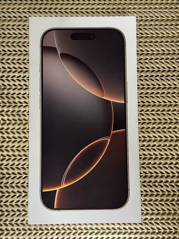 Iphone 16 Pro 128gb TRA NON PTA 0