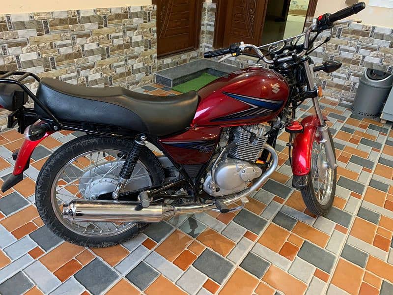 suzuki bike 150 new condition 1