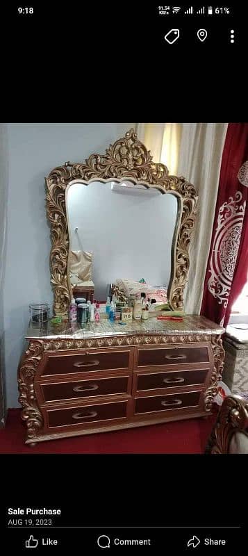 Furniture for sale, deco paint with dressing and side tables 5