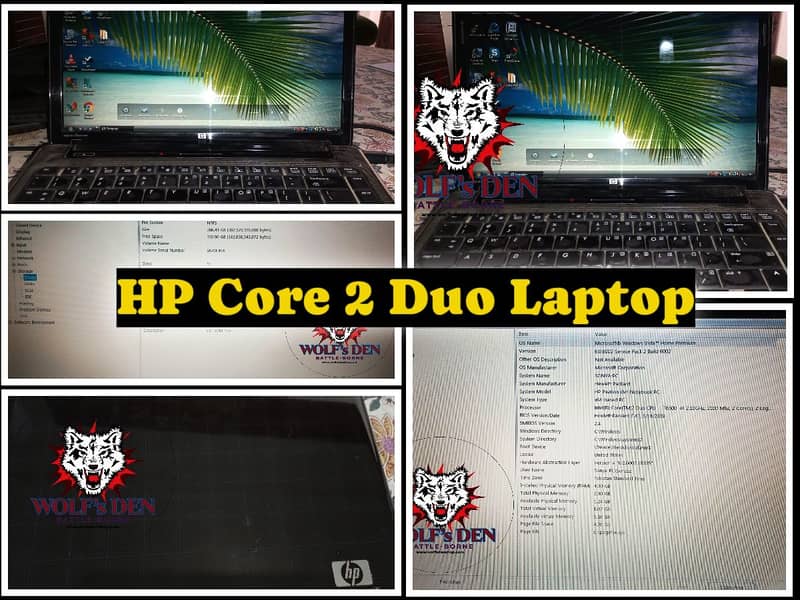 HP Pavilion Notebook PC Core 2 Duo 0