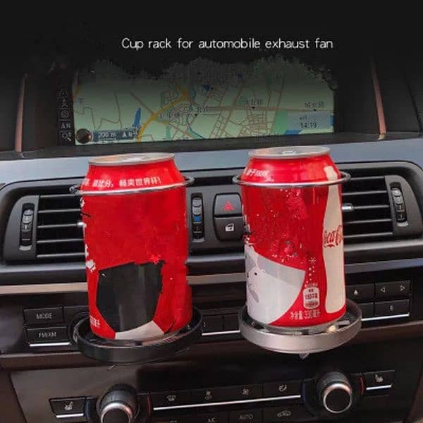 Universal Folding Cup Holder Auto Car Air-Outlet Drink Holder wi 12