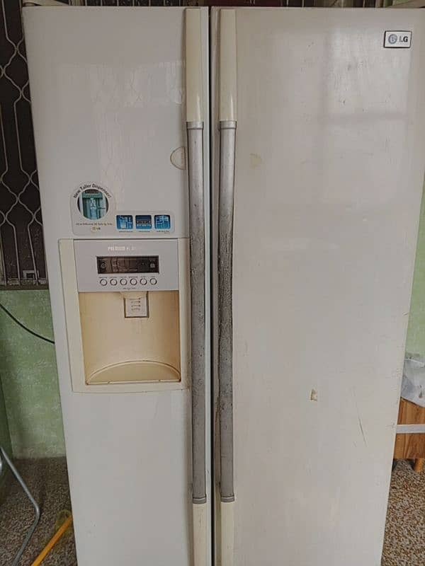 LG double door fridge 1