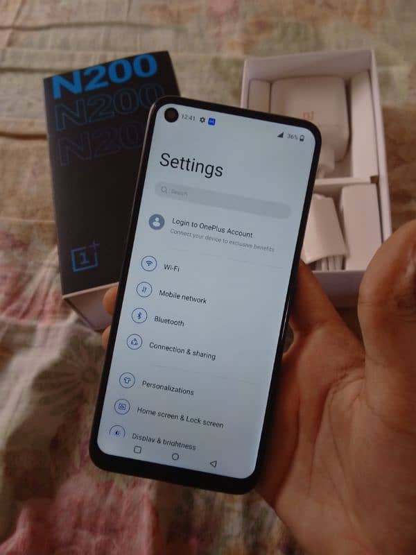 OnePlus n200 5g 4+3gb64gb for sale 03394937603 2