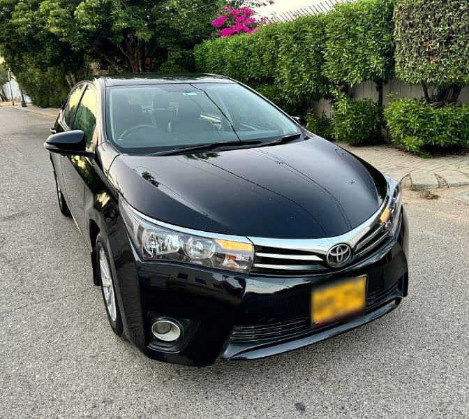 Toyota Corolla Gli 2017 AUTOMATIC 78000 KMS 1