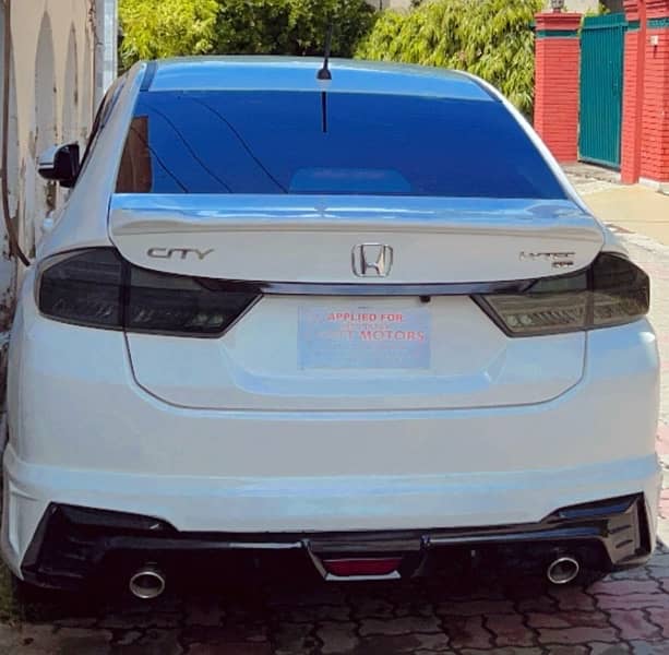 BACK TRUNK SPOILER AND BACK KIT ONLY (Honda City)(Grace) 0