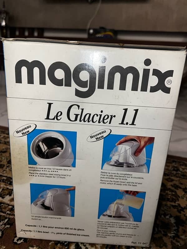 Magimix Le Glacier 1.1 ice cream maker machine 1