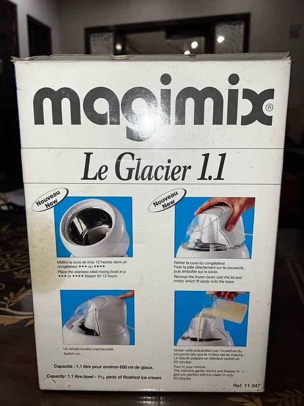 Magimix Le Glacier 1.1 ice cream maker machine 2