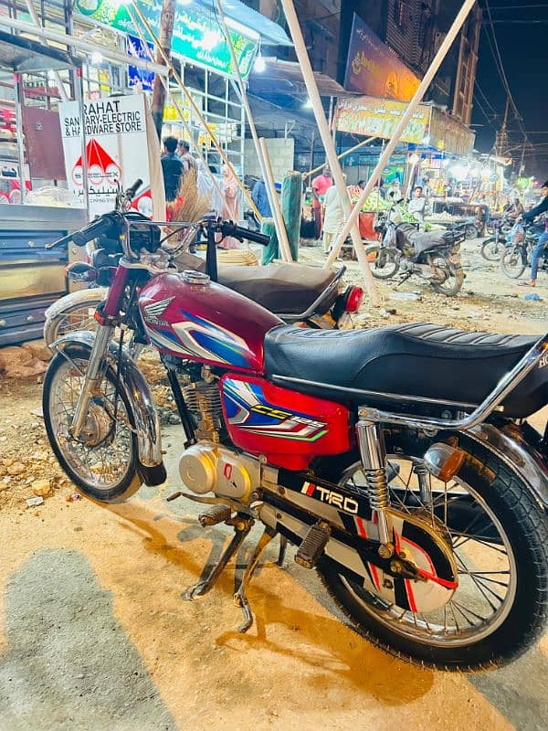 125 Honda model 2021 Registration 2022 3