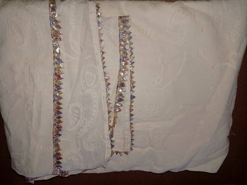 chikan shawl urgent sale 0