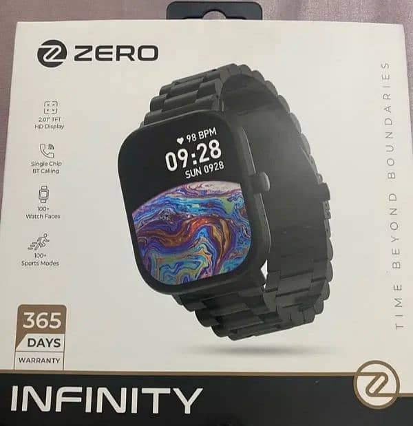 Zero Lifestyle Watch Infinity Black 0