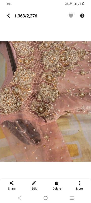 Walima or Valima maxi or frock or Bridal dress 3