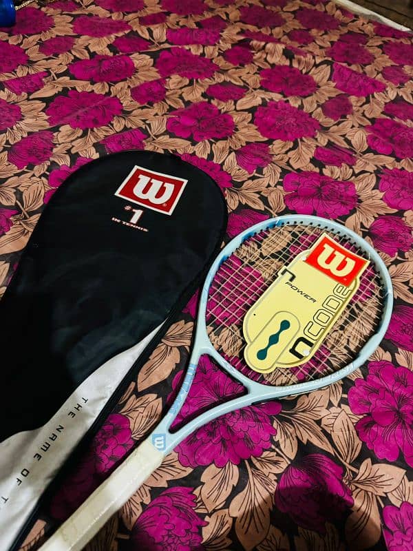 Wilson hyper carbon fair lady tennis racket 1