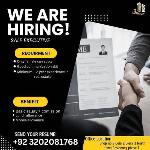 Hiring sale executive 0