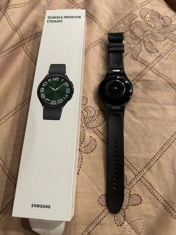 Galaxy watch 6 classic 47mm black 1