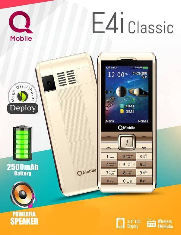 Q mobile sale E4 i 0