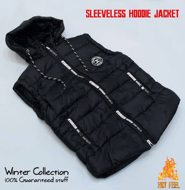 *NEW ARRIVAL'S WINTER  SLEEVELESS HOODIE JACKET 0