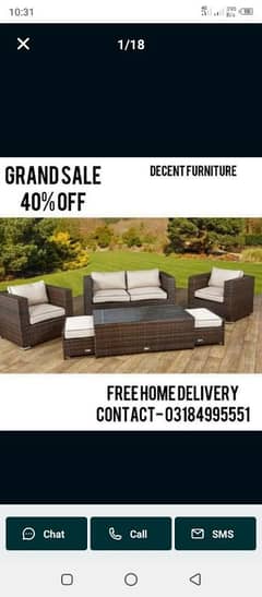 New Rattan Imported Outdoor Furniture